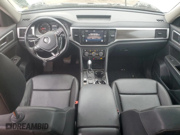 2018 Volkswagen Atlas 3.6L V6 SEL with VIN 1V2MR2CA4JC503035, listed as a Copart auction lot 43188685 with 106,606 mi miles and Salvage Title. Bid and sale history available at carsss.com. Image 8.