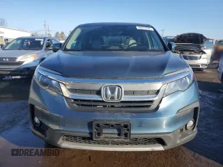 2022 Honda Pilot EX-L with VIN 5FNYF6H5XNB037831, listed as a Copart auction lot 46677205 with 19,285 mi miles and Salvage Title. Bid and sale history available at carsss.com. Image 5.