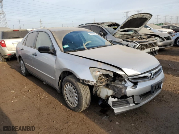 2007 Honda Accord Sdn VP with VIN 1HGCM56127A214895, listed as a Copart auction lot 48973635 with 285,762 mi miles and Salvage Title. Bid and sale history available at carsss.com. Image 4.