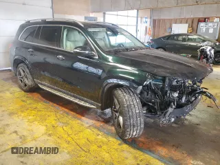 2023 Mercedes-Benz GLS 450 with VIN 4JGFF5KE3PA912751, listed as a Copart auction lot 88219355 with 41,273 mi miles and Salvage Title. Bid and sale history available at DreamBid. Image 4.