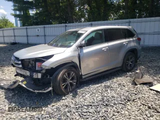 2018 Toyota Highlander LE z VIN 5TDBZRFH1JS914403, wystawiony jako Copart lot #61700124 z przebiegiem 156 987 mil mil oraz Szkoda całkowita • Salvage title. Historia ofert i sprzedaży dostępna na DreamBid. Obrazek 1.