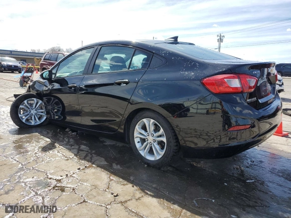 2019 Chevrolet Cruze LS with VIN 1G1BC5SM9K7149541, listed as a Copart auction lot 49993585 with 47,486 mi miles and Salvage Title. Bid and sale history available at carsss.com. Image 2.