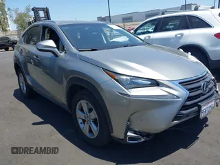 2015 Lexus NX 200t with VIN JTJYARBZ2F2009583, listed as a IAAI auction lot 42671774 with 106,423 mi miles and . Bid and sale history available at DreamBid. Image 1.