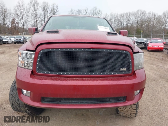 2011 Dodge 1500 SLT with VIN 1D7RV1CTXB5651217, listed as a IAAI auction lot 41424680 with 133,271 mi miles and . Bid and sale history available at carsss.com. Image 12.