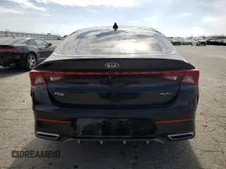 2021 Kia K5 GT-Line with VIN 5XXG64J21MG067084, listed as a Copart auction lot 46545925 with 37,819 mi miles and Salvage Title. Bid and sale history available at carsss.com. Image 6.