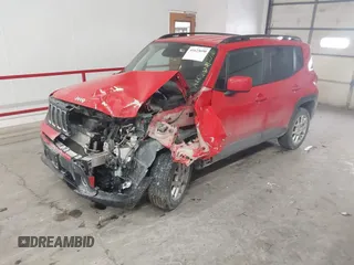2020 Jeep Renegade Latitude with VIN ZACNJBBB3LPL03749, listed as a IAAI auction lot 41623690 with 1 mi miles. Bid and sale history available at carsss.com. Image 17.