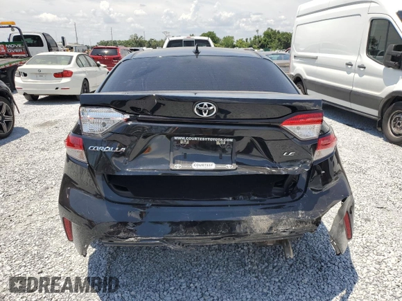 2024 Toyota Corolla LE z VIN 5YFB4MDE8RP122246, wystawiony jako Copart lot #58459985 z przebiegiem 13 975 mil mil oraz Szkoda całkowita • Salvage title. Historia ofert i sprzedaży dostępna na DreamBid. Obrazek 6.