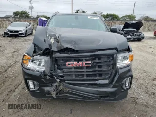 2022 GMC Canyon 2WD Elevation with VIN 1GTG5CEN3N1170263, listed as a Copart auction lot 89396125 with 15,310 mi miles and Salvage Title. Bid and sale history available at carsss.com. Image 5.