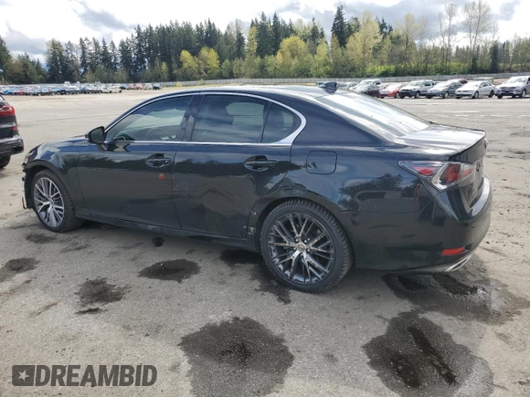 2018 Lexus GS 350 with VIN JTHCZ1BL1JA007789, listed as a Copart auction lot 52161195 with 63,808 mi miles and Salvage title. Bid and sale history available at DreamBid. Image 2.