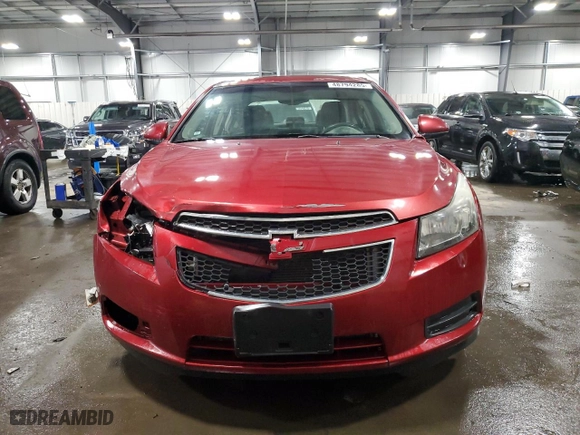 2011 Chevrolet Cruze LT w/1LT with VIN 1G1PF5S94B7205359, listed as a Copart auction lot 48794285 with 204,402 mi miles and Salvage Title. Bid and sale history available at carsss.com. Image 5.