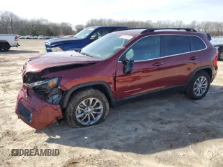 2022 Jeep Cherokee Latitude Lux z VIN 1C4PJMMX8ND510204, wystawiony jako Copart lot #45627305 z przebiegiem 18 102 mil mil oraz Szkoda całkowita • Salvage title. Historia ofert i sprzedaży dostępna na DreamBid. Obrazek 1.