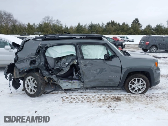 2021 Jeep Renegade Latitude with VIN ZACNJDB12MPN30483, listed as a IAAI auction lot 41619532 with Not Provided miles and . Bid and sale history available at DreamBid. Image 14.
