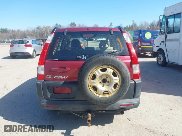 2005 Honda CR-V LX with VIN SHSRD78575U329221, listed as a IAAI auction lot 42133342 with 266,424 mi miles. Bid and sale history available at carsss.com. Image 15.