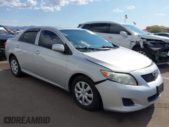 2010 Toyota Corolla with VIN 1NXBU4EE1AZ223856, listed as a IAAI auction lot 42432518 with 107,511 mi miles and . Bid and sale history available at DreamBid. Image 1.