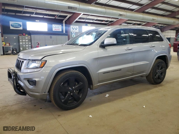 2015 Jeep Grand Cherokee Laredo with VIN 1C4RJFAG2FC687265, listed as a Copart auction lot 50428355 with 96,634 mi miles and Clean Title. Bid and sale history available at carsss.com. Image 1.