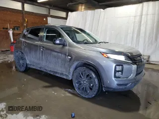 2021 Mitsubishi Outlander Sport ES with VIN JA4ARUAU2MU020620, listed as a Copart auction lot 89301915 with 38,812 mi miles and Salvage Title. Bid and sale history available at carsss.com. Image 4.