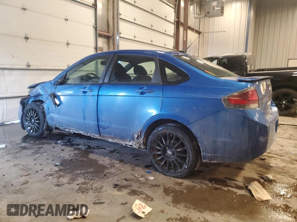 2011 Ford Focus SES with VIN 1FAHP3GN8BW110964, listed as a Copart auction lot 46227695 with 154,307 mi miles and Clean Title. Bid and sale history available at carsss.com. Image 2.