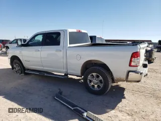 2022 Ram 2500 Big Horn with VIN 3C6UR5DLXNG322180, listed as a Copart auction lot 89375355 with 24,129 mi miles and Salvage Title. Bid and sale history available at carsss.com. Image 2.