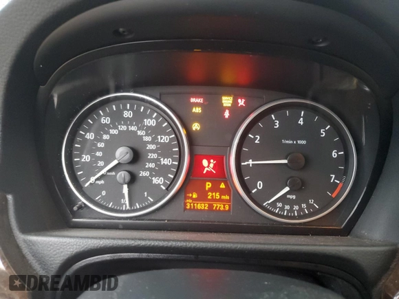 2007 BMW 3 Series 328i with VIN WBAVS13577FX15083, listed as a Copart auction lot 47863085 with 311,632 mi miles and Clean Title. Bid and sale history available at carsss.com. Image 9.