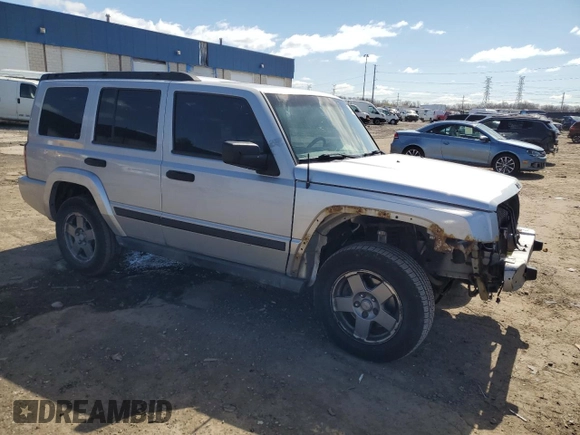 2006 Jeep Commander with VIN 1J8HH48N96C226301, listed as a Copart auction lot 52431995 with 225,569 mi miles and Clean title. Bid and sale history available at DreamBid. Image 4.
