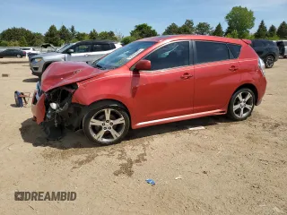 2009 Pontiac Vibe GT z VIN 5Y2SR67039Z405172, wystawiony jako Copart lot #56406355 z przebiegiem Nie podano mil oraz Szkoda całkowita • Salvage title. Historia ofert i sprzedaży dostępna na DreamBid. Obrazek 1.