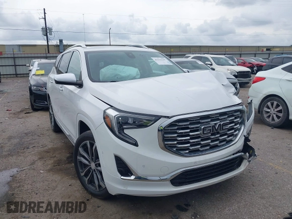 2018 GMC Terrain Denali with VIN 3GKALXEX7JL236695, listed as a IAAI auction lot 42121147 with 93,783 mi miles and . Bid and sale history available at DreamBid. Image 1.
