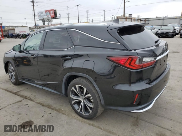2022 Lexus RX 350L with VIN JTJHZKFA8N2038704, listed as a Copart auction lot 57292775 with 35,565 mi miles and Salvage title. Bid and sale history available at DreamBid. Image 2.