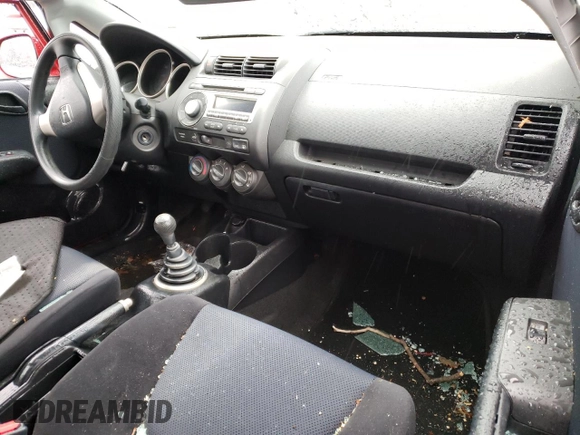 2008 Honda Fit with VIN JHMGD37498S044820, listed as a Copart auction lot 50344925 with 0 mi miles and Salvage Title. Bid and sale history available at carsss.com. Image 8.