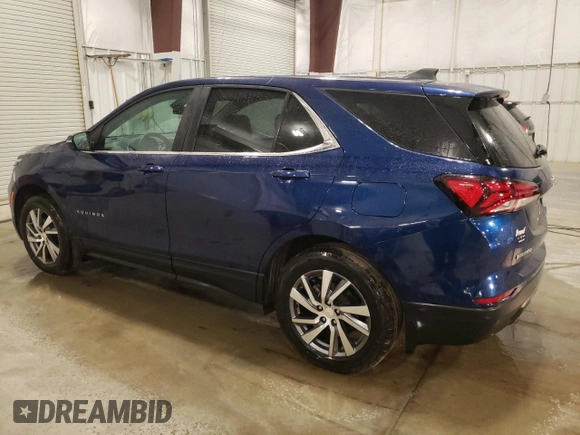 2022 Chevrolet Equinox LT z VIN 3GNAXUEV4NL233974, wystawiony jako Copart lot #50736885 z przebiegiem 17 127 mil mil oraz Szkoda całkowita • Salvage title. Historia ofert i sprzedaży dostępna na DreamBid. Obrazek 2.