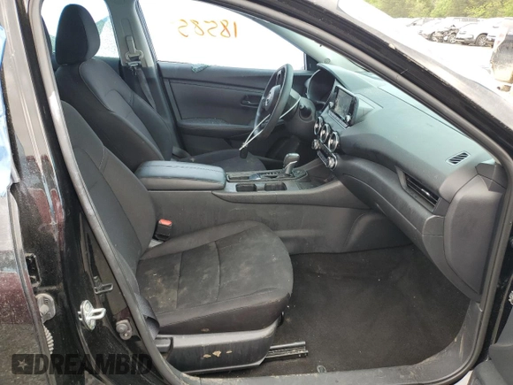 2024 Nissan Sentra S with VIN 3N1AB8BV1RY279812, listed as a Copart auction lot 50597575 with 18,585 mi miles and Salvage title. Bid and sale history available at DreamBid. Image 7.