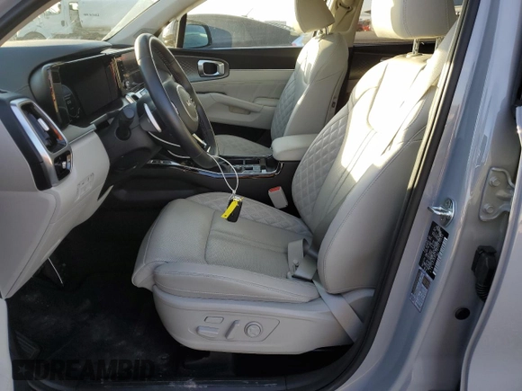 2023 Kia Sorento SX Prestige with VIN 5XYRKDLF0PG170534, listed as a Copart auction lot 87330904 with 11,109 mi miles and Salvage Title. Bid and sale history available at carsss.com. Image 7.