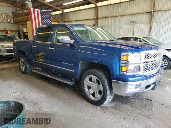 2015 Chevrolet Silverado 1500 LTZ with VIN 3GCUKSECXFG220583, listed as a Copart auction lot 56185545 with 133,443 mi miles and Clean Title. Bid and sale history available at DreamBid. Image 4.