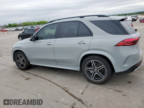 2024 Mercedes-Benz GLE 450 with VIN 4JGFB5KB3RB100087, listed as a Copart auction lot 51810665 with 3,983 mi miles and Salvage title. Bid and sale history available at DreamBid. Image 2.