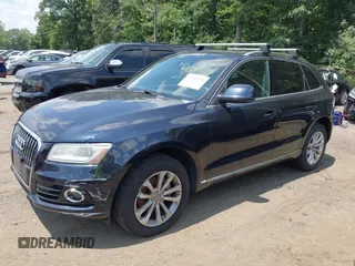 2013 Audi Q5 Premium with VIN WA1CFAFP8DA071026, listed as a IAAI auction lot 42743732 with 207,041 mi miles and . Bid and sale history available at DreamBid. Image 2.