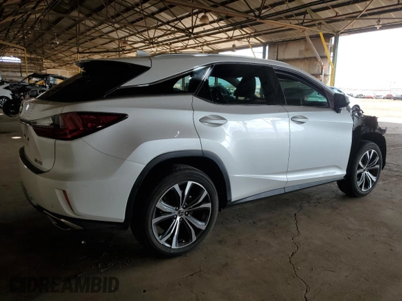 2018 Lexus RX with VIN 2T2ZZMCAXJC095422, listed as a Copart auction lot 48777725 with 59,964 mi miles and Salvage Title. Bid and sale history available at carsss.com. Image 3.