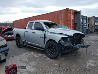 2018 Ram 1500 Tradesman with VIN 1C6RR7FT8JS293215, listed as a IAAI auction lot 41577266 with 123,056 mi miles and . Bid and sale history available at DreamBid. Image 13.