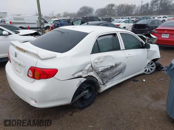 2010 Toyota Corolla with VIN JTDBU4EE6AJ078058, listed as a IAAI auction lot 41648036 with Not Provided miles and . Bid and sale history available at DreamBid. Image 4.
