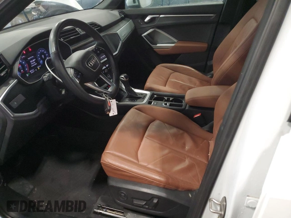 2019 Audi Q3 Premium with VIN WA1AECF38K1084682, listed as a Copart auction lot 86361474 with 48,416 mi miles and Salvage Title. Bid and sale history available at carsss.com. Image 7.