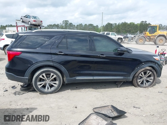 2020 Ford Explorer Platinum z VIN 1FM5K8HC1LGB33273, wystawiony jako IAAI lot #41951885 z przebiegiem 74 734 mil mil oraz . Historia ofert i sprzedaży dostępna na DreamBid. Obrazek 13.