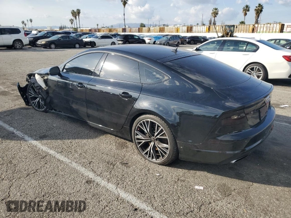 2017 Audi A7 Premium Plus with VIN WAUW2AFCXHN014320, listed as a Copart auction lot 44638995 with 71,589 mi miles and Salvage title. Bid and sale history available at DreamBid. Image 2.