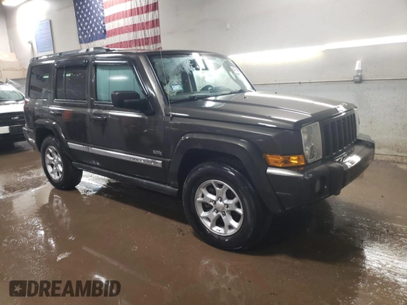 2006 Jeep Commander z VIN 1J8HG48K86C296039, wystawiony jako Copart lot #84716894 z przebiegiem 181 297 mil mil oraz Szkoda całkowita • Salvage title. Historia ofert i sprzedaży dostępna na DreamBid. Obrazek 4.