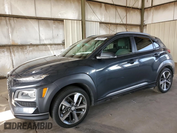 2020 Hyundai Kona Ultimate with VIN KM8K53A59LU548965, listed as a Copart auction lot 69809444 with 26,880 mi miles and Salvage Title. Bid and sale history available at carsss.com. Image 1.