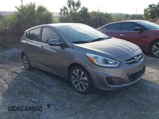 2017 Hyundai Accent Sport with VIN KMHCU5AE1HU364694, listed as a IAAI auction lot 41592700 with 97,357 mi miles. Bid and sale history available at carsss.com. Image 1.