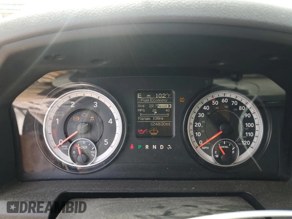 2015 Ram 1500 Tradesman with VIN 1C6RR6KM3FS709316, listed as a Copart auction lot 54404825 with 124,830 mi miles and Salvage title. Bid and sale history available at DreamBid. Image 9.