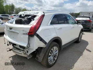 2024 Cadillac XT4 AWD Premium Luxury with VIN 1GYFZDR42RF162925, listed as a Copart auction lot 57039935 with 3,489 mi miles and Clean title. Bid and sale history available at DreamBid. Image 3.