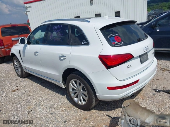 2016 Audi Q5 Premium with VIN WA1C2AFPXGA055507, listed as a IAAI auction lot 39650137 with 148,270 mi miles. Bid and sale history available at carsss.com. Image 3.