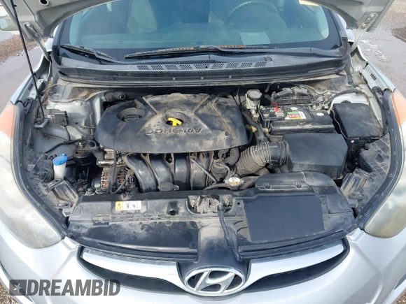 2013 Hyundai Elantra GLS with VIN 5NPDH4AE3DH204540, listed as a IAAI auction lot 42696931 with 202,011 mi miles and . Bid and sale history available at DreamBid. Image 10.