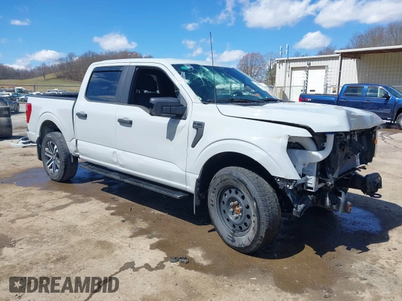 2023 Ford F-150 XL with VIN 1FTFW1E51PFB15197, listed as a IAAI auction lot 41869063 with 33,980 mi miles and . Bid and sale history available at DreamBid. Image 1.