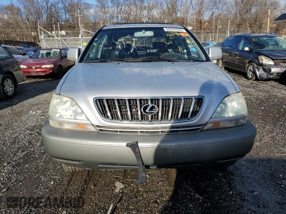 2002 Lexus RX 300 with VIN JTJHF10U620284034, listed as a Copart auction lot 84848444 with 0 mi miles and Salvage Title. Bid and sale history available at carsss.com. Image 5.