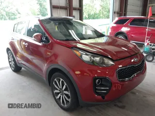 2017 Kia Sportage EX with VIN KNDPNCAC6H7270282, listed as a IAAI auction lot 42616771 with 126,311 mi miles and . Bid and sale history available at DreamBid. Image 1.